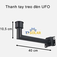 Thanh tay treo đèn UFO năng lượng mặt trời TP Solar  TTDU