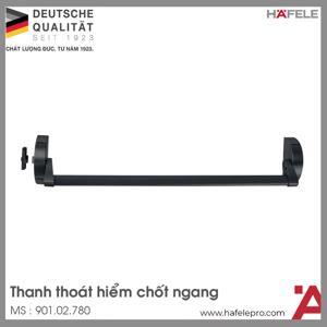 Thanh thoát hiểm chốt ngang màu đen Hafele 901.02.780