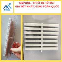 Thanh thoát tràn hồ bơi 18cm loại 1 chấu nhựa PP