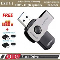 ♥Thanh Toán Khi Nhận Hàng + Hàng Có Sẵn Ổ USB Chính Hãng 100% Ổ USB Flash Tốc Độ Cao DTSWIVL USB 3.1/USB 3.0 Ổ USB OTG 32GB/64GB/128GB/256GB