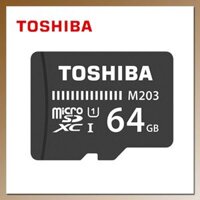 ♥Thanh Toán Khi Nhận Hàng + Hàng Có Sẵn Thẻ Nhớ Micro SD TOSHIBA M203 UHS-I Thẻ Nhớ Flash 16GB 32GB SDHC 64GB 128GB SDXC U1 Class 10 Thẻ TF/SD Thẻ Ghi Nhớ