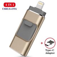 ♥Thanh Toán Khi Nhận Hàng + Ổ USB Flash Chính Hãng 100% Ổ USB USB 3.0 128G Cho iPhone Xs Max X 8 7 6 iPad 8/16/32/64/128 Thẻ Nhớ 256GB Ổ USB Chìa Khóa MFi