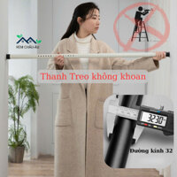 Thanh treo đa năng p32💥cao-cấp💥Thanh rèm spa Không Cần Khoan Tường,Lắp Đặt Dễ Dàng,Tiện Lợi