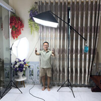 Thanh Treo Đèn Softbox Livestream, Quay Video, Chụp Ảnh Chuyên Nghiệp