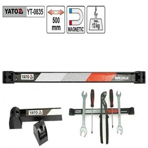 Thanh treo dụng cụ từ tính Yato YT-0835, 500mm