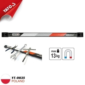 Thanh treo dụng cụ từ tính Yato YT-0835, 500mm