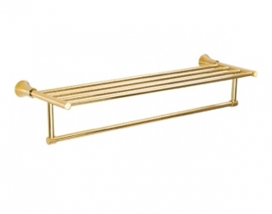Thanh treo khăn đa năng inox 304 mạ vàng BN 279V