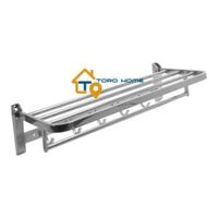 Thanh treo khăn inox 304 đa năng 2 tầng MK13 TORO HOME