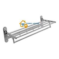 Thanh treo khăn inox 304 đa năng 2 tầng MK12 màu inox Bóng, Mờ Toro Home