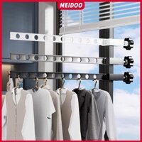 Thanh treo móc quần áo MEIDOO đa năng 10 lỗ treo cửa sổ tiết kiệm không gian cho ký túc xá