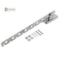 Thanh treo móc quần áo treo tường gấp, Thanh treo móc quần áo có tay xoay Hệ thống treo quần áo, Hộp đựng đồ tủ quần áo Giá phơi đồ hạng nặng (8 lỗ)