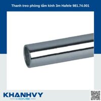 Thanh treo phòng tắm kính 3m Hafele 981.74.001