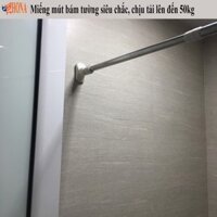 Thanh treo rèm Inox đa năng, không khoan tường( Nhiều kích thước)