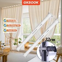 Thanh treo rèm không cần khoan đục 110-510cm đường ray có thể điều chỉnh độ dài