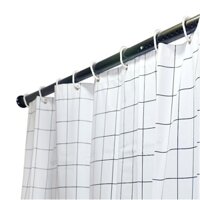 THANH TREO RÈM THÔNG MINH, điều chỉnh kích thước dễ dàng, thanh treo đồ bằng ống thép dày và chắc