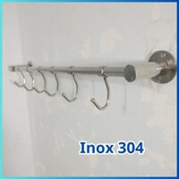 Thanh treo xoong nồi Inox 304 nhiều kích thước - Hàng Việt Nam