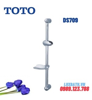 Thanh trượt sen tắm kèm lô xà bông ToTo DS709