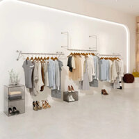 Thanh U Tăng Cứng Treo Quần Áo Thanh Nhỏ [ Tặng Kèm Vít Nở ]