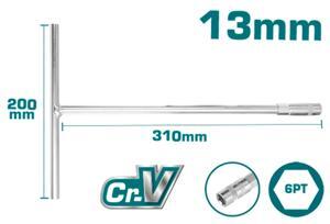 Thanh vặn tay cầm T 13mm Total THTSW1306