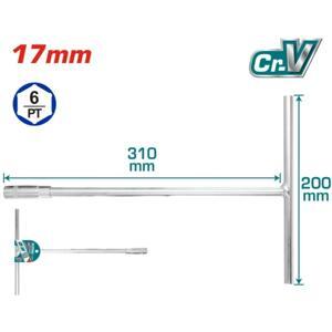 Thanh vặn tay cầm T 17mm Total THTSW1706