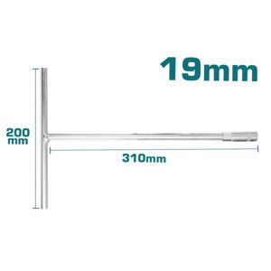 Thanh vặn tay cầm T 19mm Total THTSW1906