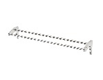 Thanh vắt khăn đôi ToTo TS113W - Inox mạ Crom Niken