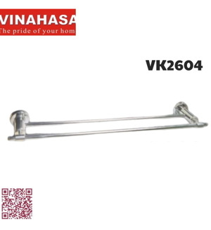 Thanh vắt khăn đôi Vinahasa VK2604, inox 304