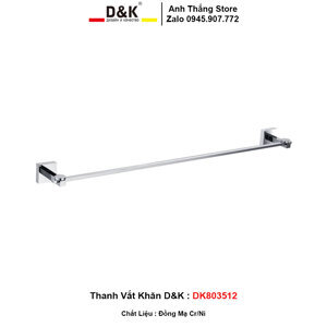 Thanh vắt khăn đơn D&K DK803512