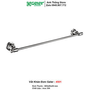 Thanh vắt khăn đơn geler 4501