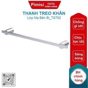 Thanh vắt khăn đơn ToTo TS702 - Inox mạ Crom Niken GRAND A