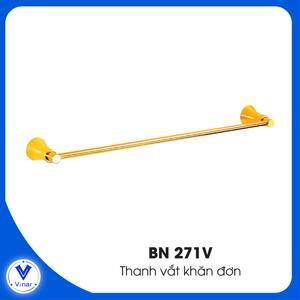 Thanh vắt khăn đơn mạ vàng BAO BN 271V