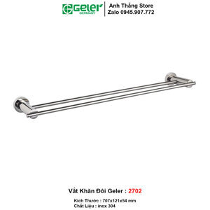 Thanh vắt khăn Geler 2702