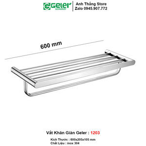 Thanh vắt khăn giàn Geler 1203