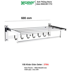 Thanh vắt khăn giàn Geler 376A