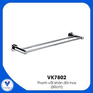 Thanh vắt khăn inox đôi Vinahasa VK7802