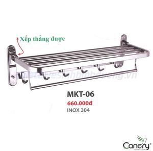 Thanh vắt khăn tắm inox 304 giá rẻ TP MKT-06