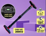 Thanh xà đơn gắn cửa, xà đơn treo tường Thước Thăng Bằng, chịu lực 200kg, chốt khóa an toàn chông trượt tập luyện tại nhà TP201PU - 116 - 170 cm