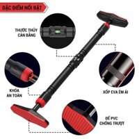 Thanh xà đơn gắn cửa, xà đơn treo tường Thước Thăng Bằng, chịu lực 200kg, chốt khóa an toàn chông trượt tập luyện tại nhà TP201PU - 73 -105 cm