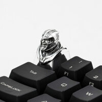 Thanos Premium Keycap, nút bàn phím bạc, nút esc, artisan keycap, keycap kim loại, cherry keycap, custom keycap