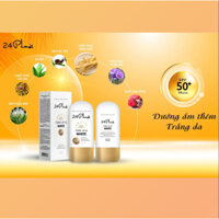 Thảo dược chống nắng trằng da, Kem Chống Nắng Tone Up & White 24Plus 50ml (Dược Phẩm Thuần Chay)