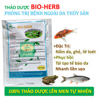Thảo dược đặc trị nấm bệnh, ghẻ lở trên Cá Koi, Lươn, Ếch, Baba
