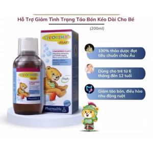 Thảo dược Fitobimbi isilax chống táo bón cho bé 200ml