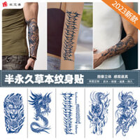 Thảo Dược Hình Xăm Dán Nam Nữ Bán Vĩnh Viễn Chống Thấm Nước Lâu Dài Nước Không Phản Quang Cánh Tay Hoa Nữ Hình Xăm