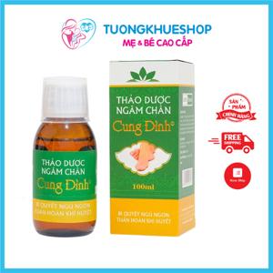 Thảo dược ngâm chân Cung Đình 100ml