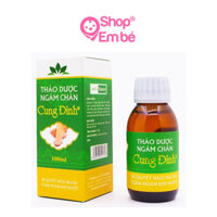 Thảo dược ngâm chân Cung Đình 100ml
