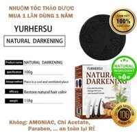 THẢO DƯỢC SOAP NHUỘM TÓC, DƯỠNG TÓC ĐEN TỰ NHIÊN - AN TOÀN KHÔNG HẠI DA ĐẦU – MUA 1 LẦN DÙNG 1 NĂM – SIÊU RẺ [w]