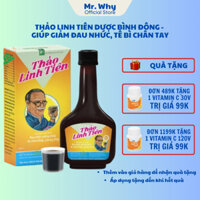 Thảo Linh Tiên Dược Bình Đông - Giúp giảm đau nhức, tê bì chân tay, thoái hóa khớp, thấp khớp, phong thấp - Chai 280ml