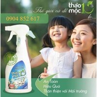 Thảo Mộc 10s - Xịt Chống MUỖI, KIẾN, GIÁN - An toàn trẻ nhỏ, thân thiện môi trường