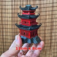 Tháp 3 Tầng - Cỡ nhỏ - Bản đẹp, phụ kiện trang trí, bể cá, thuỷ sinh, sân vườn, hòn non bộ...