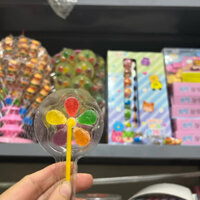 Tháp 80 cây kẹo dẻo 5 cánh bọc đường siêu ngon, kẹo dẻo cối xay gió 5 cánh tháp 80 cây